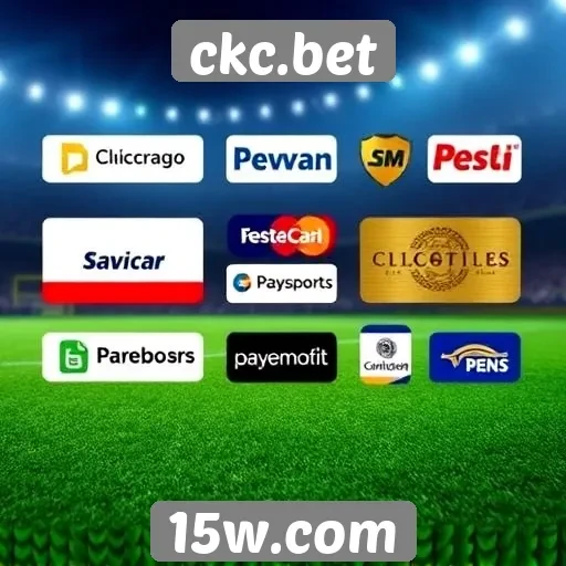 Métodos de pagamento aceitos pelo site de apostas