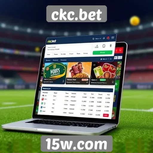 Interface e experiência do usuário no ckc.bet